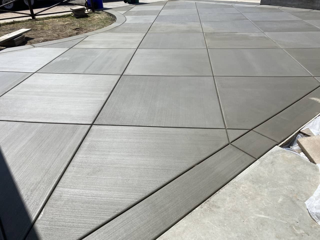 Concrete driveway installation near me